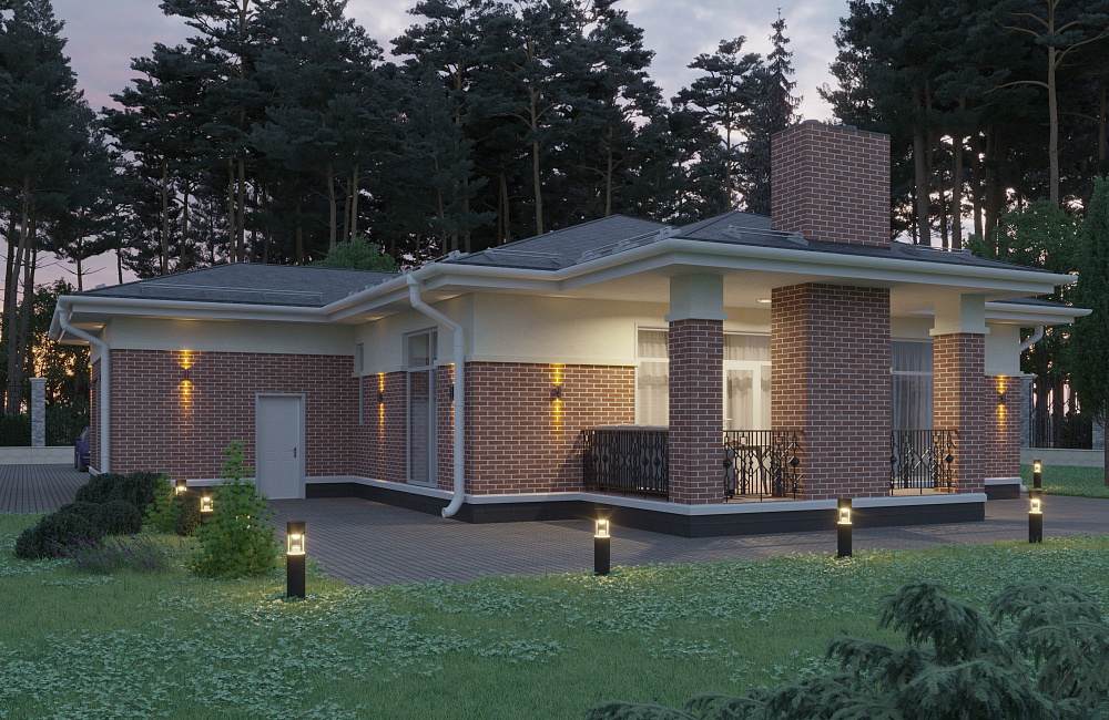 Проект дома Мк 181 КЛУ